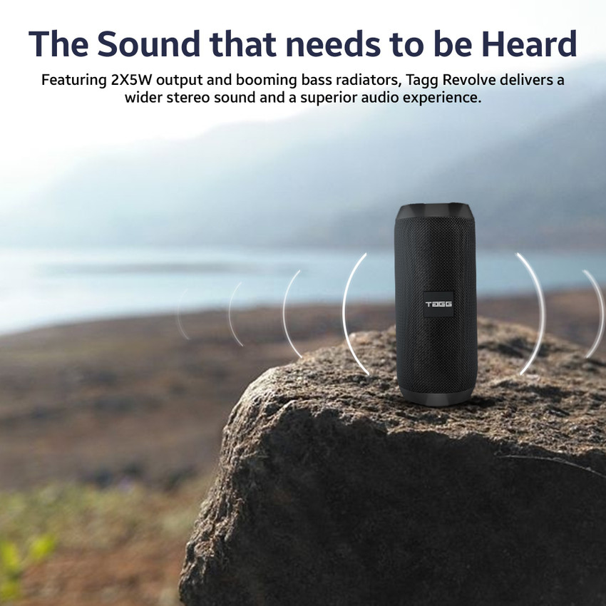 Buy TAGG Revolve 10 W Bluetooth Speaker Online from Flipkart