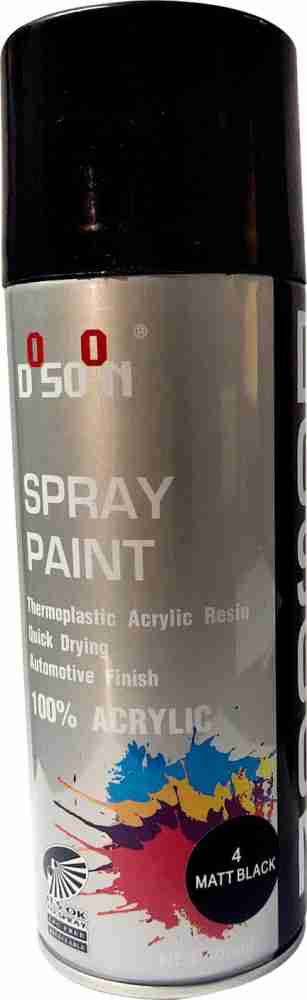 Glossy Black spray paint, For Wood and Metal, 400 mL at Rs 100