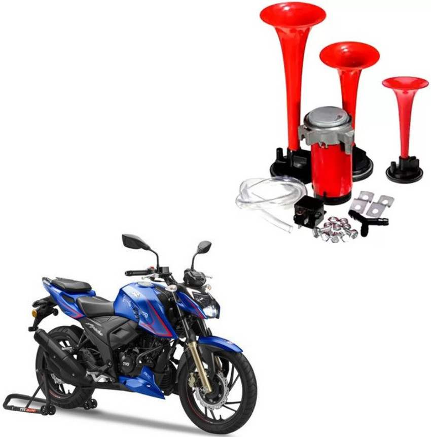 Tvs apache 220 online on road price