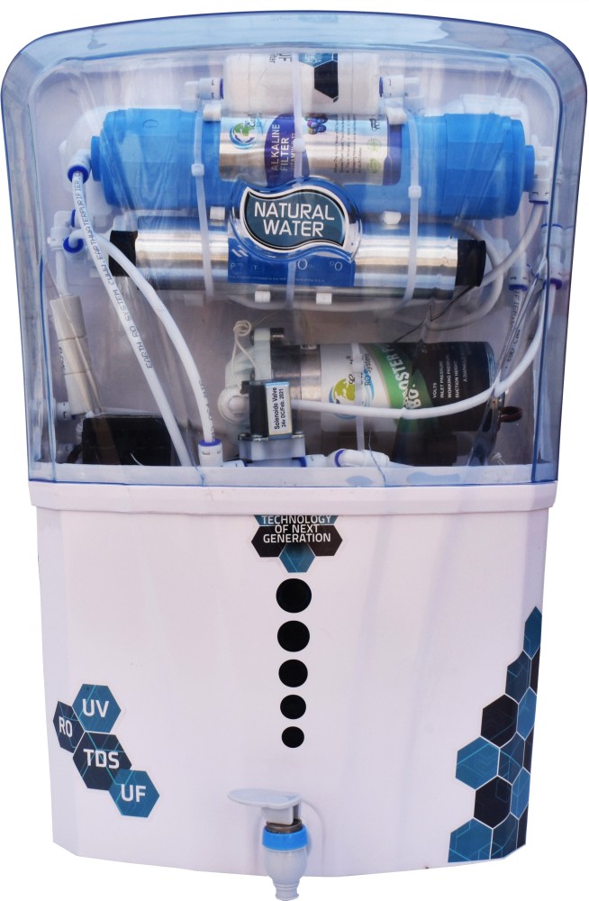 Keel Mineral Ro Copper Audi 12 ltr + Water Filter 12 L RO + UV + UF + TDS  Water Purifier with Prefilter - Keel 