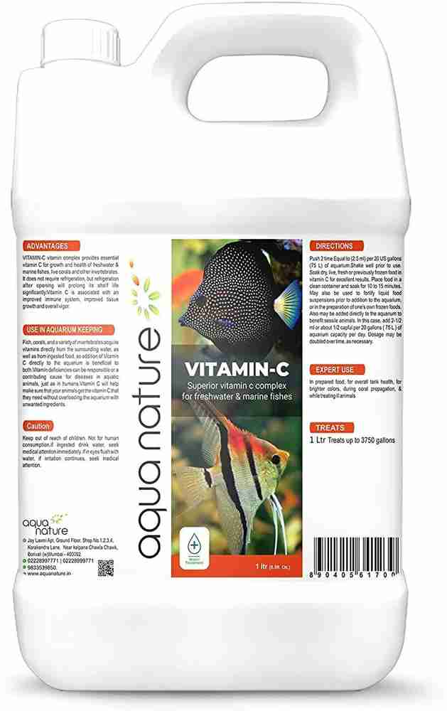 Aquanature Vitamin C Superior Vitamin C Complex for Freshwater