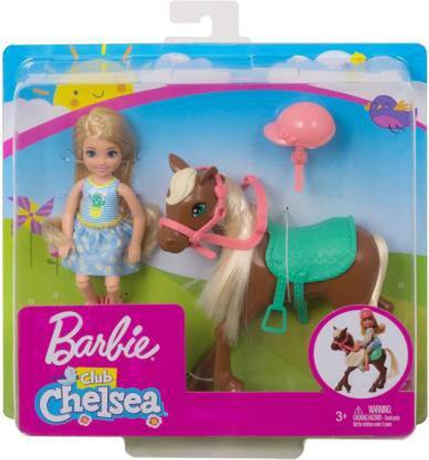 Barbie on the go pony and doll cheap