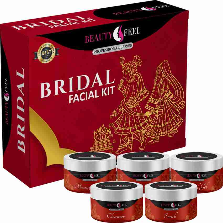 Beauty Feel Bridal Facial kit Professional Series facial for Glowing Skin for Fairness skin glow and whitening Price in India Buy Beauty Feel Bridal Facial kit Professional Series facial for Glowing