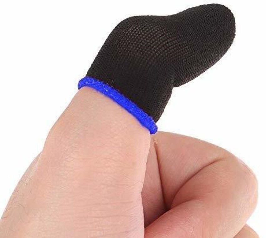 Unique Bargains 10pcs Black Cotton Stretch Sport Anti-dislocation