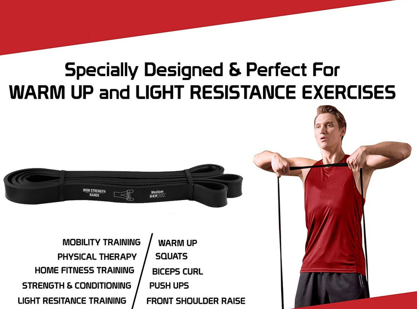 The Workout zone Heavy Resistance Training Band For Mobility Fitness 41 Inch long Powerlifting Resistance Band Buy The Workout zone Heavy Resistance Training Band For Mobility Fitness