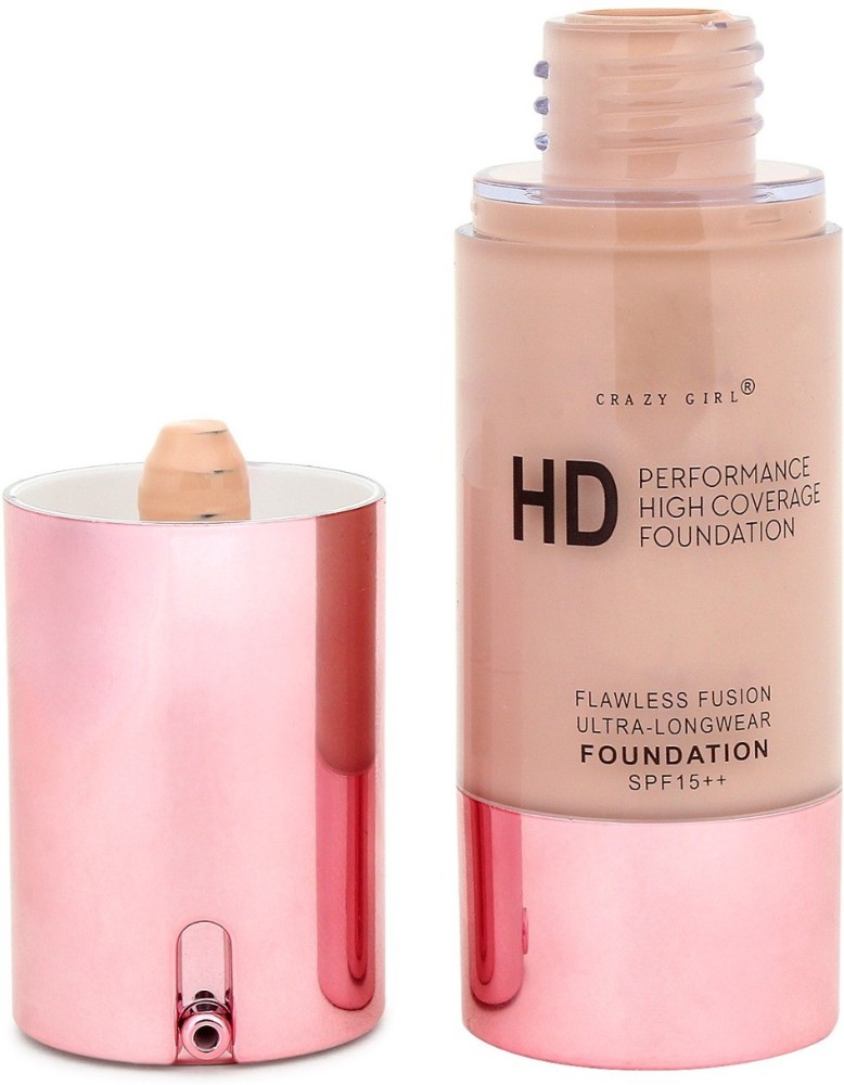 Crazy girl HD Performance High Coverage Foundation - Price in