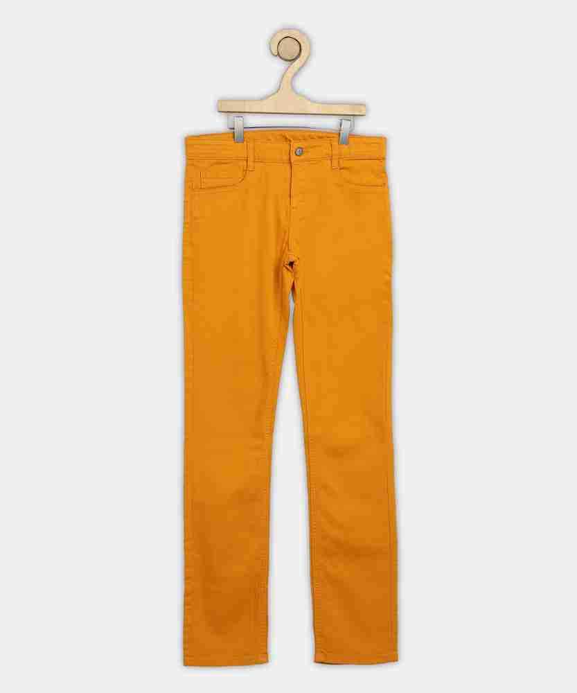 Boys mustard jeans 2025