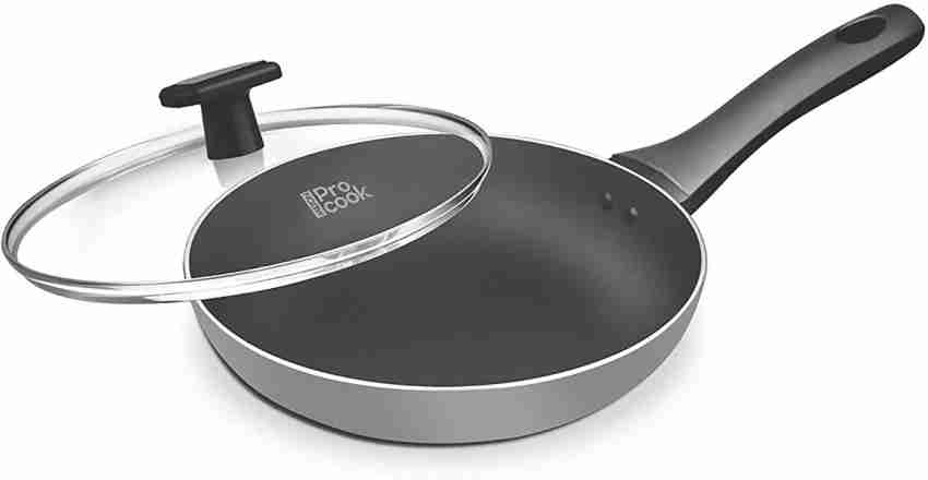 Black Pearl Anodized Fry Pan Aluminum (14 inch) - Chef Cook Tools