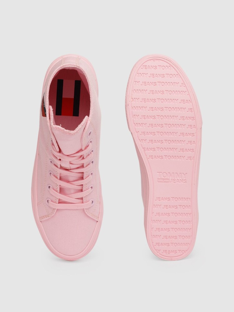 Tommy hilfiger pink on sale tennis shoes