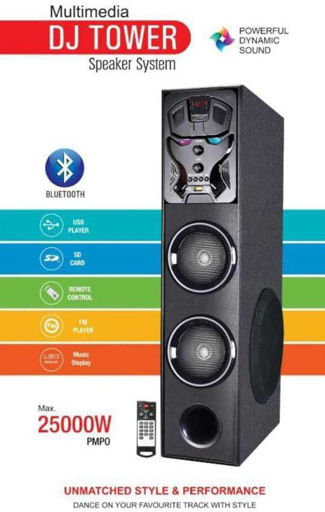 Buy VeilSide Multimedia dj tower 25000 W Bluetooth Tower Speaker