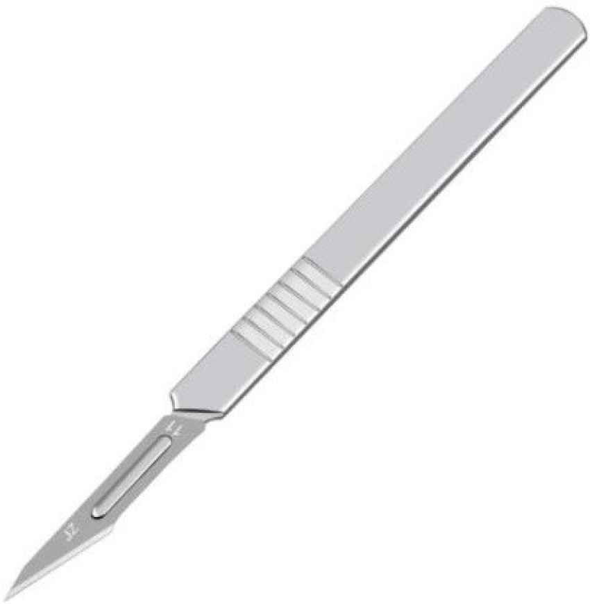 Pack of 100 Surgical Blades #10 with Scalpel Handle #3