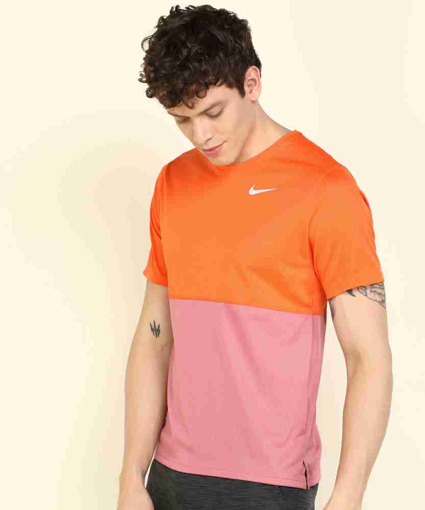 Orange nike best sale t shirt