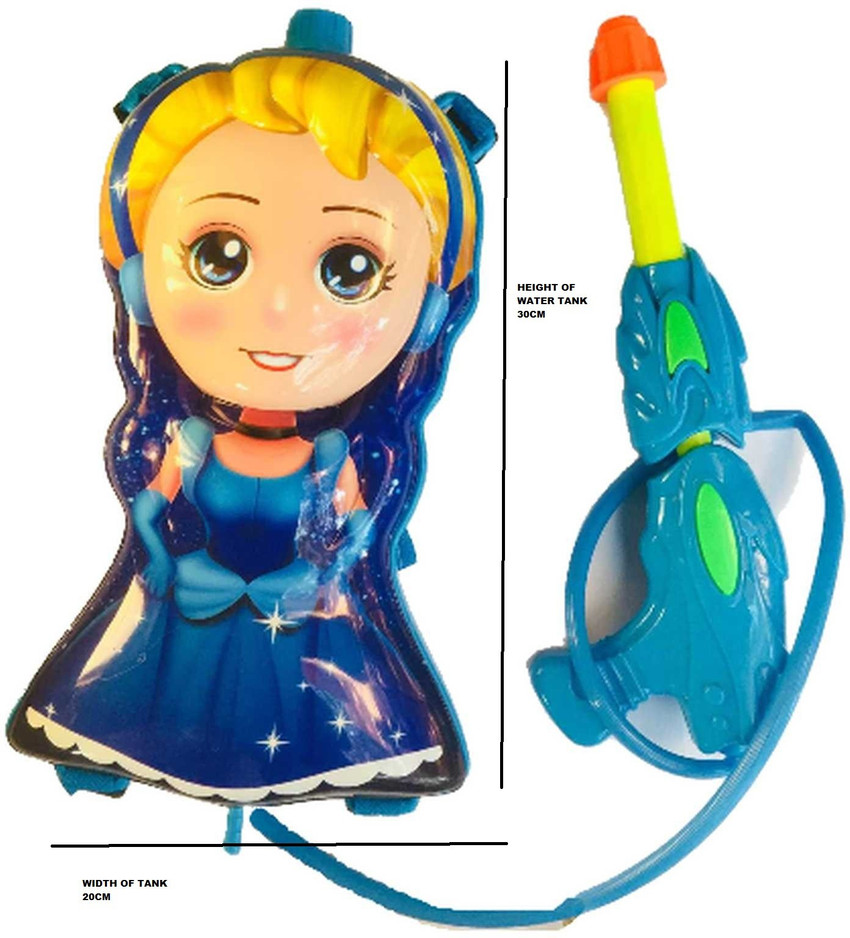Glimpse CHARACTER FROZEN ELSA WATER GUN PICHKARI FOR KIDS FOR HOLI