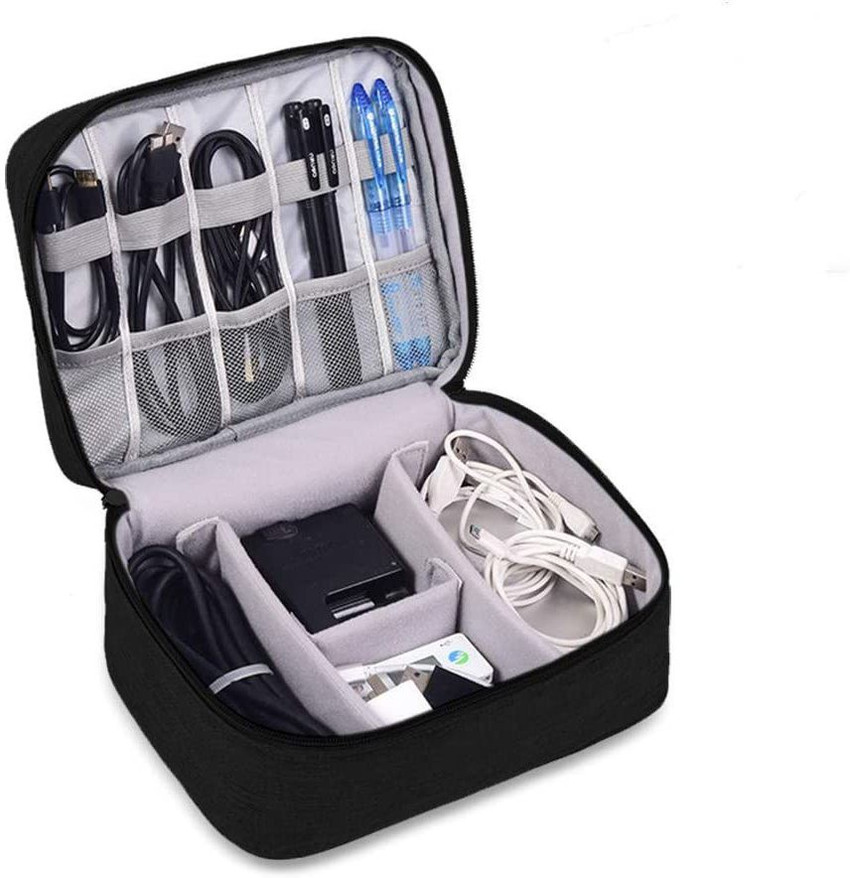 Multi compartment travel clearance organizer