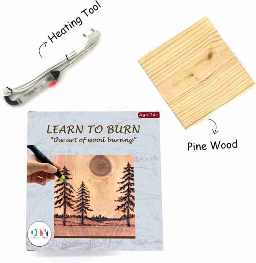 DIY Creatives DIY Wood Burning Kit - Wood, Burning Tool
