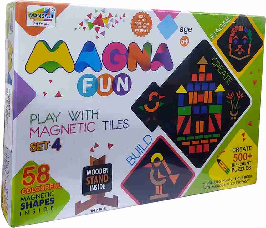 Wooden magna tiles outlet