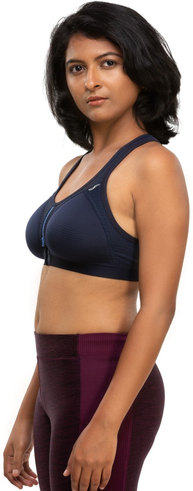 KALENJI by Decathlon SPORTANCE CONFORT HEATHER Women Training/Beginners  Heavily Padded Bra - Buy KALENJI by Decathlon SPORTANCE CONFORT HEATHER  Women Training/Beginners Heavily Padded Bra Online at Best Prices in India