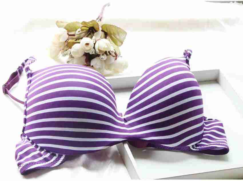 Buy online Purple Heavily Padded T-shirt Bra from lingerie for Women by  N-gal for ₹399 at 43% off
