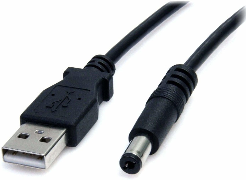 A1 Gadgets TV-out Cable USB to dc Converter Cable 12v 9v 5v Support 2.1 X  5.5 mm (Pack of 1) Power Cord - A1 Gadgets 