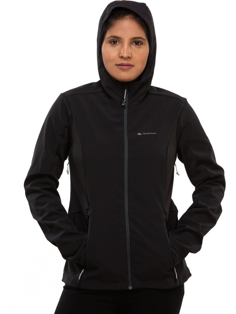 Forclaz by Decathlon Full Sleeve Solid Women Jacket - Buy Forclaz by  Decathlon Full Sleeve Solid Women Jacket Online at Best Prices in India