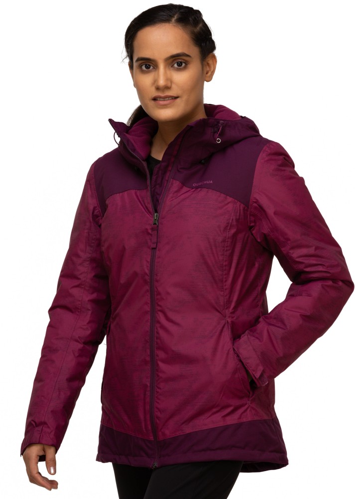 QUECHUA by Decathlon Full Sleeve Self Design Women Jacket - Buy