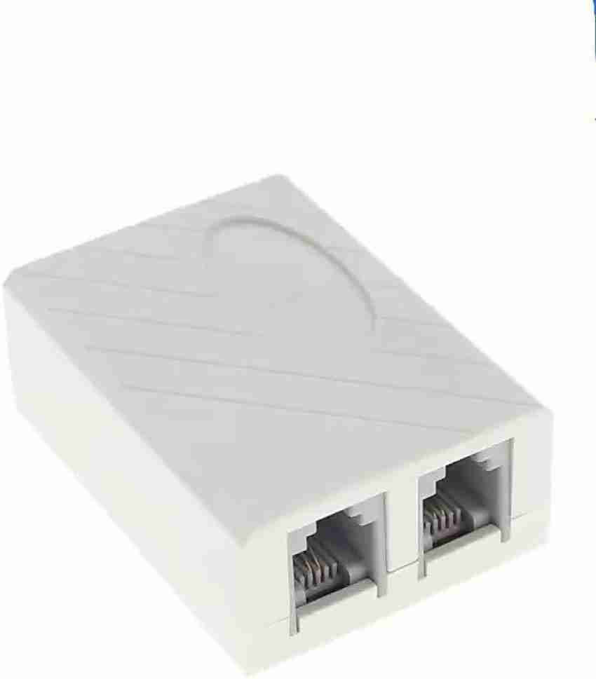 ULTRABYTES ADSL HL2003 Splitter RJ11 Broadband Modem Phone Splitter Adapter  Filter 6P2C for Landline Telephones. Lan Adapter Price in India - Buy  ULTRABYTES ADSL HL2003 Splitter RJ11 Broadband Modem Phone Splitter Adapter