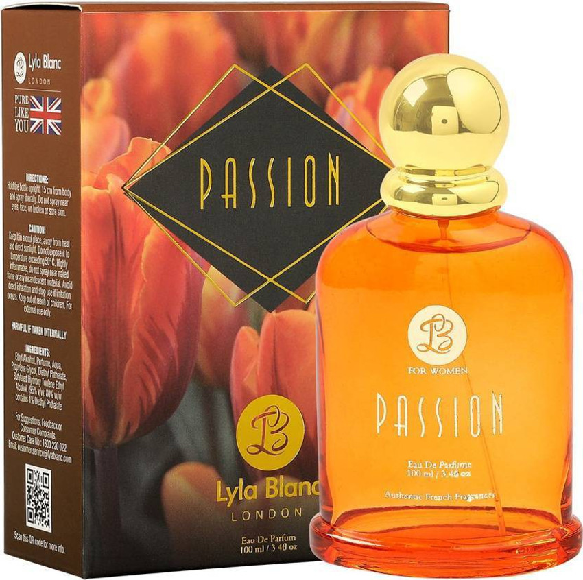 Buy Lyla Womens PASSION Eau de Parfum 100 ml For Men Women