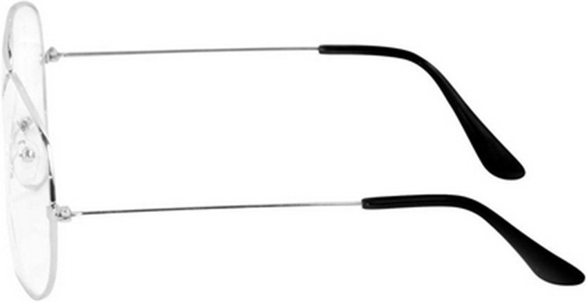 Transparent store aviator glasses