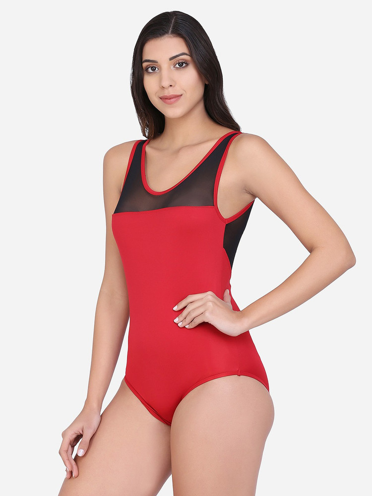 H and m red swimsuit hotsell