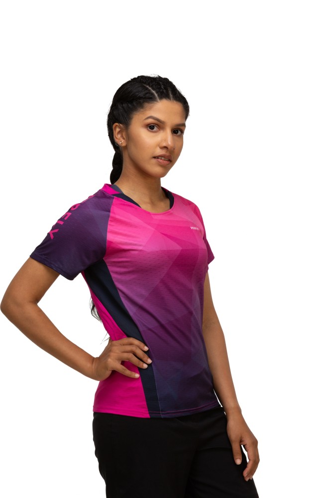 Women Sports Badminton T Shirt in Delhi at best price by Barkha Collection  (Liveup Tshirt) - Justdial