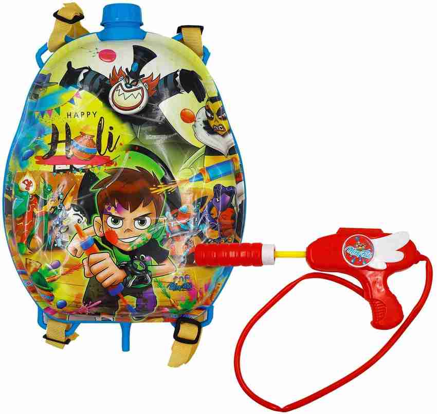 DEALbindaas Big Size Ben10 Tank Holi Water Gun Toy Pichkari Pump
