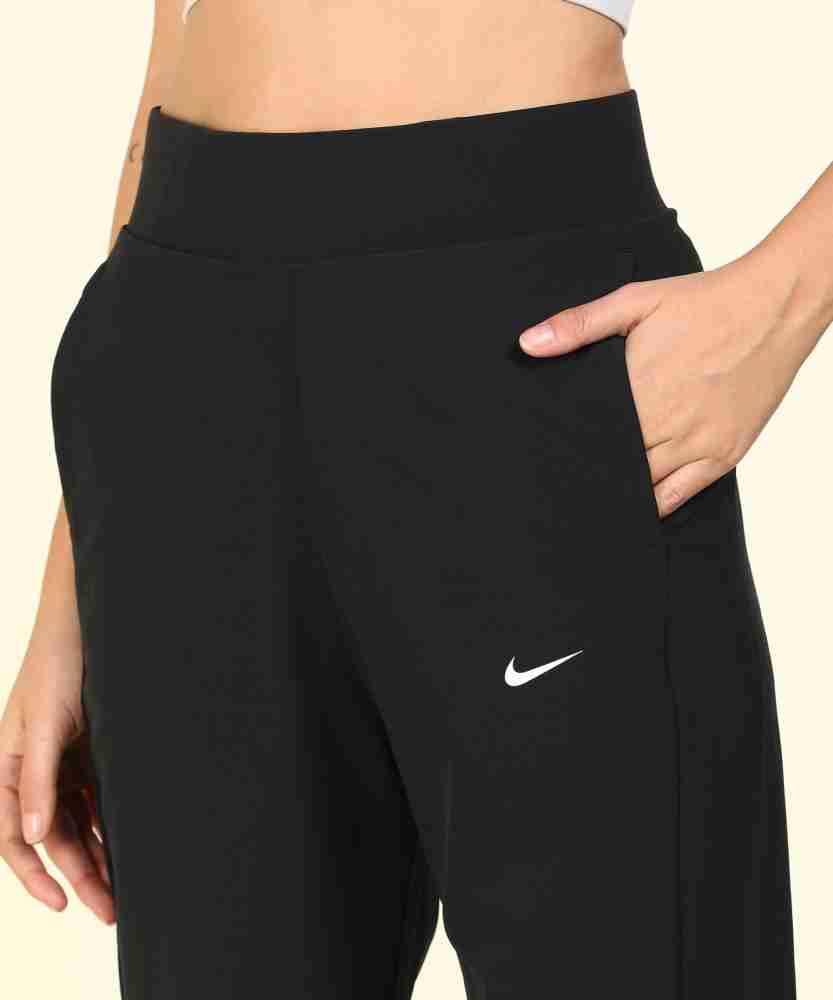 Buy Nike Women Black Solid GYM NFS Track Pants - Track Pants for Women  9164385