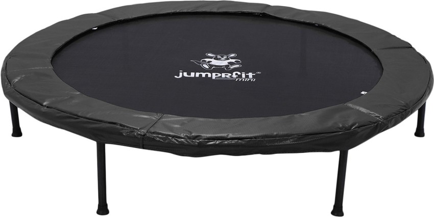 IRIS Mini Trampoline with Adjustable Handrail Handle Bar â