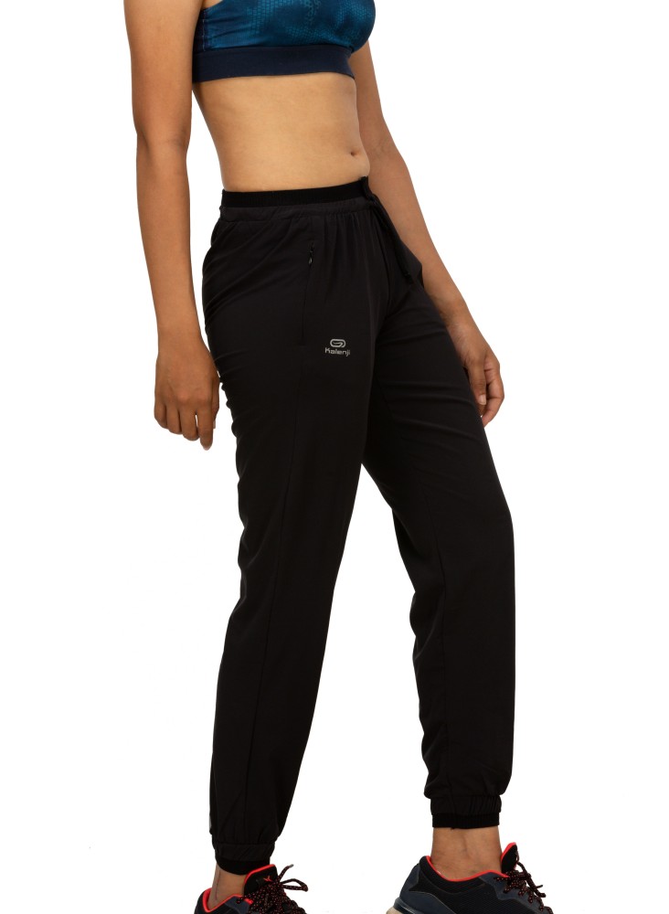 decathlon NWT women's kalenji Corp athletic pants Size L Black X5