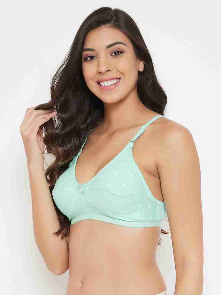 Clovia Non-Padded Non-Wired Full Cup Bra in Sea Green - Cotton Women  Everyday Non Padded Bra - Buy Clovia Non-Padded Non-Wired Full Cup Bra in  Sea Green - Cotton Women Everyday Non