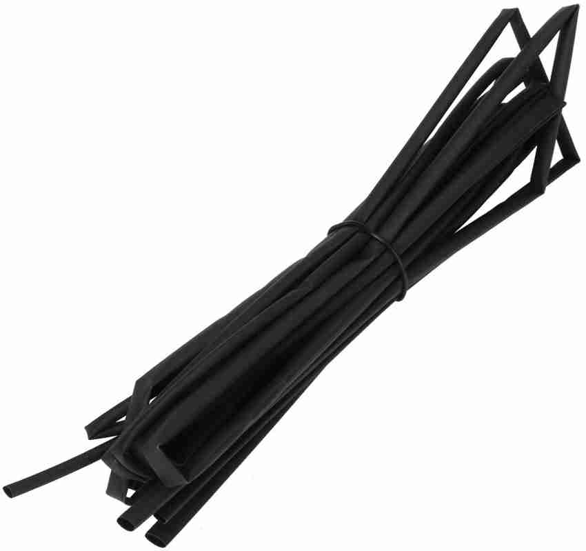 JUKR (40 Mtr) 1, 2, 3, 4, 5, 6, 7, 8, 9, 10 mm Diameter For Cable Wire  Covering Tube Heat Shrink Cable Sleeve Price in India - Buy JUKR (40 Mtr)