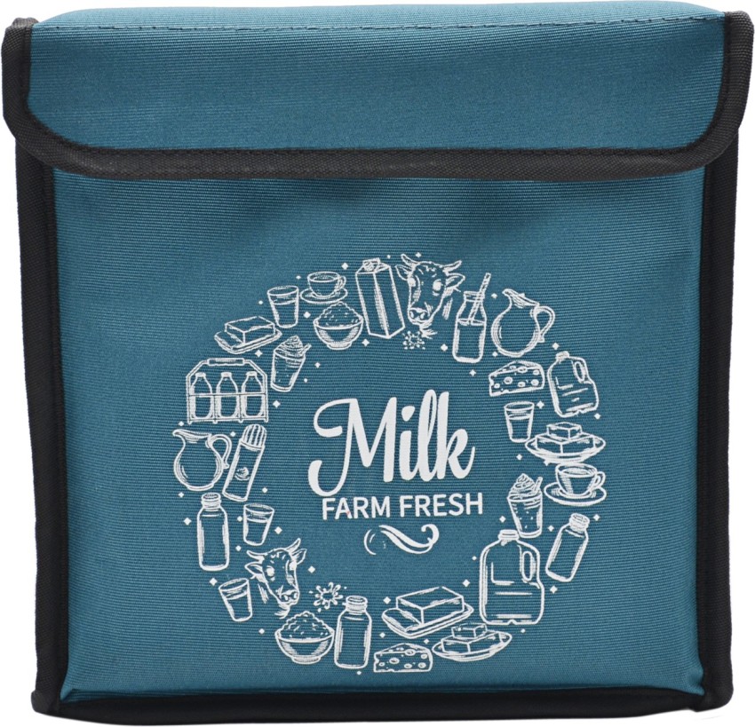 MUTMAIN Milk Bag for Door/Gate Hanging | Insulated and Waterproof Door  Hanging Bag for Milk Sachets Bottles Storage with Pocket for Notes and News  Paper (MB02_BLK) : Amazon.in: Home & Kitchen