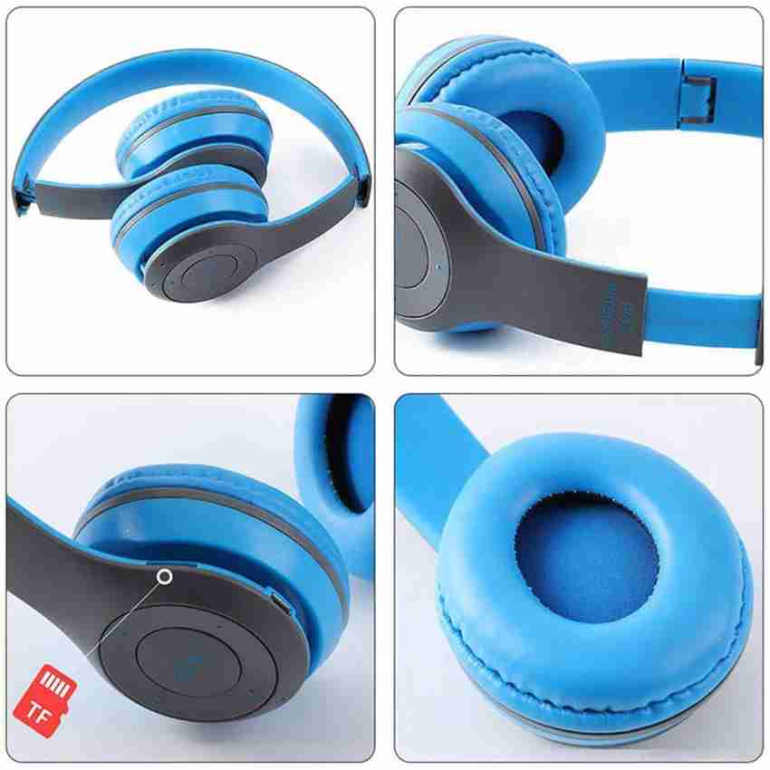 Stereo super bass folding headphones wireless hot sale