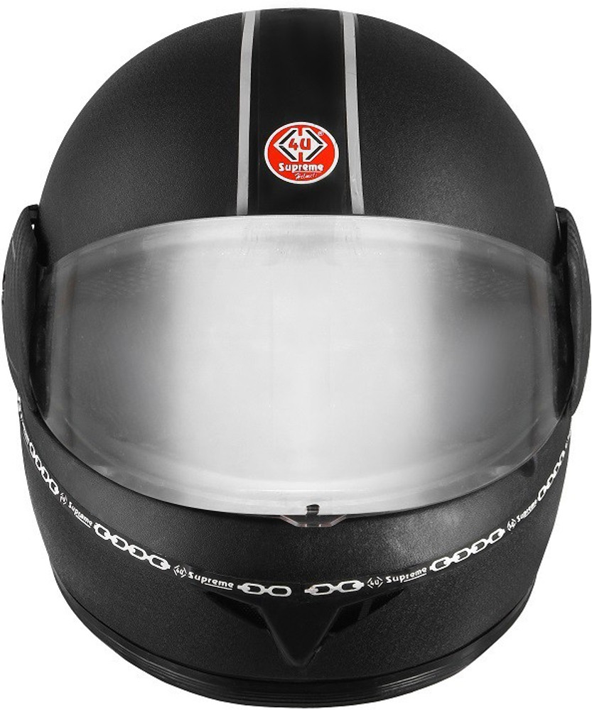 4U SUPREME Expo Full Face Helmet with Lock ISI Marked High