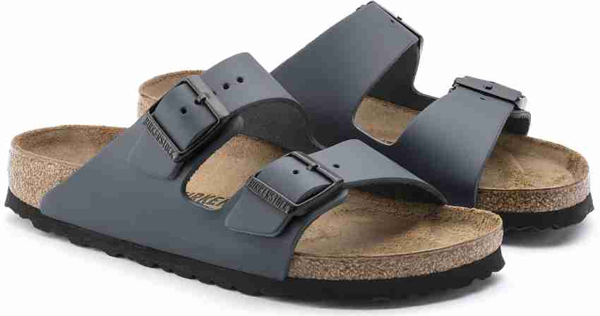 Birkenstock blue best sale sandals leather