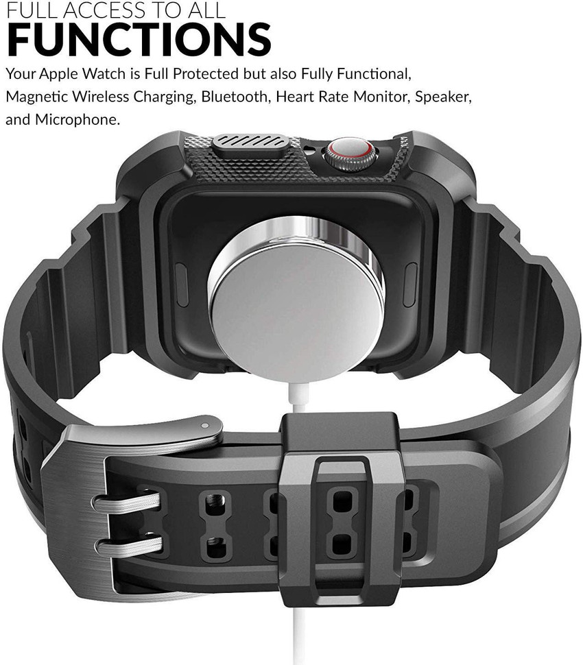 AirCase Rugged Protective Case with Strap for Apple Watch Series 6