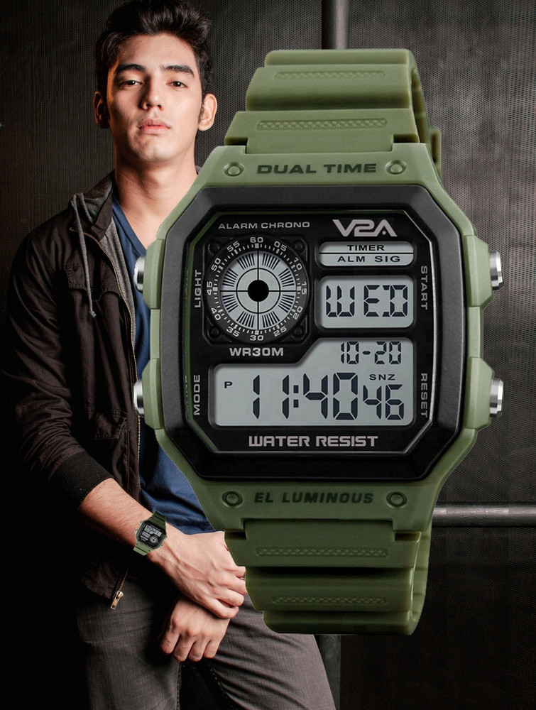 V2A Digital Watch For Men