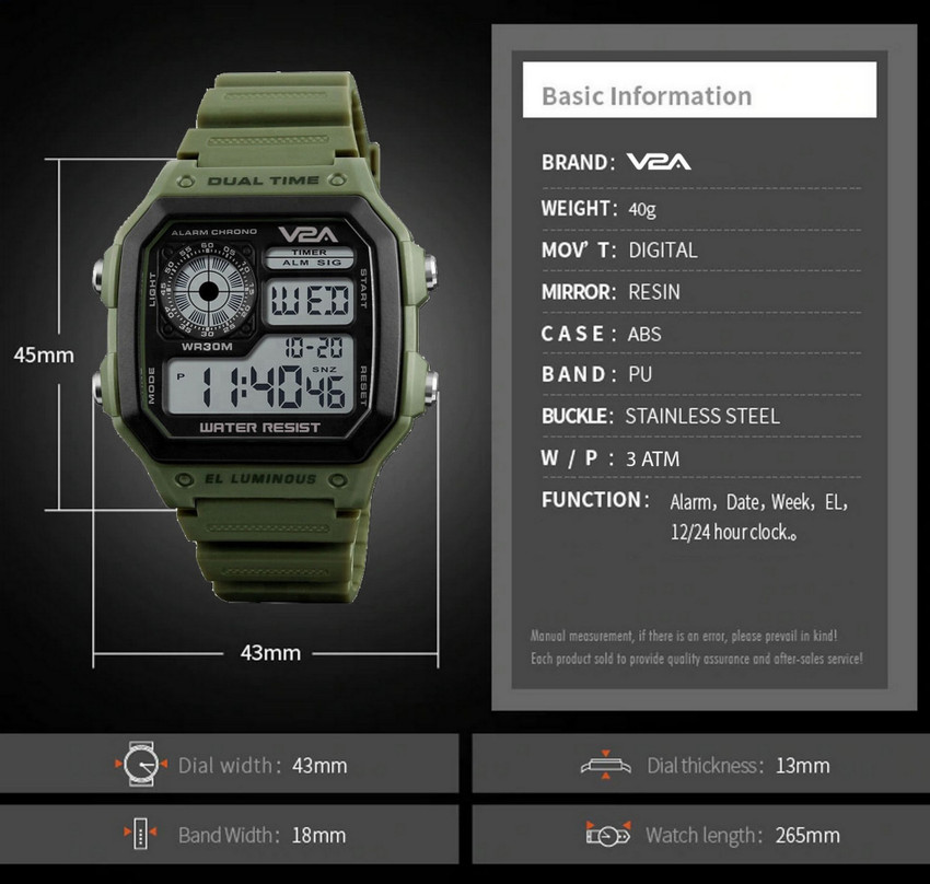 Small sale digital watch