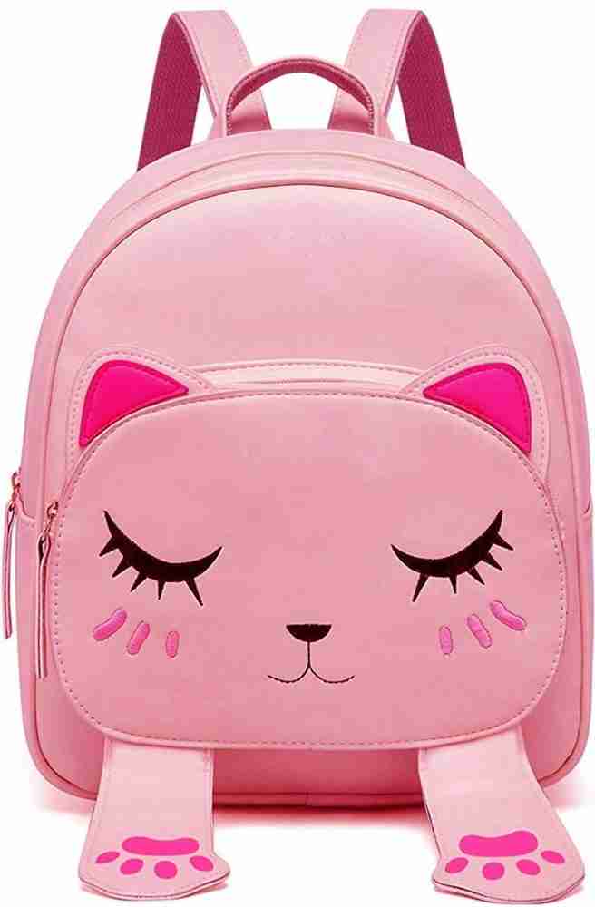 Charu College girl backpacks for Girls small 13 L Backpack Pink