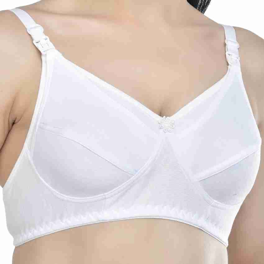 Desiprime B Cup Poly Cotton Feeding Bra Set of 2 Women Maternity/Nursing  Non Padded Bra - Buy Desiprime B Cup Poly Cotton Feeding Bra Set of 2 Women  Maternity/Nursing Non Padded Bra