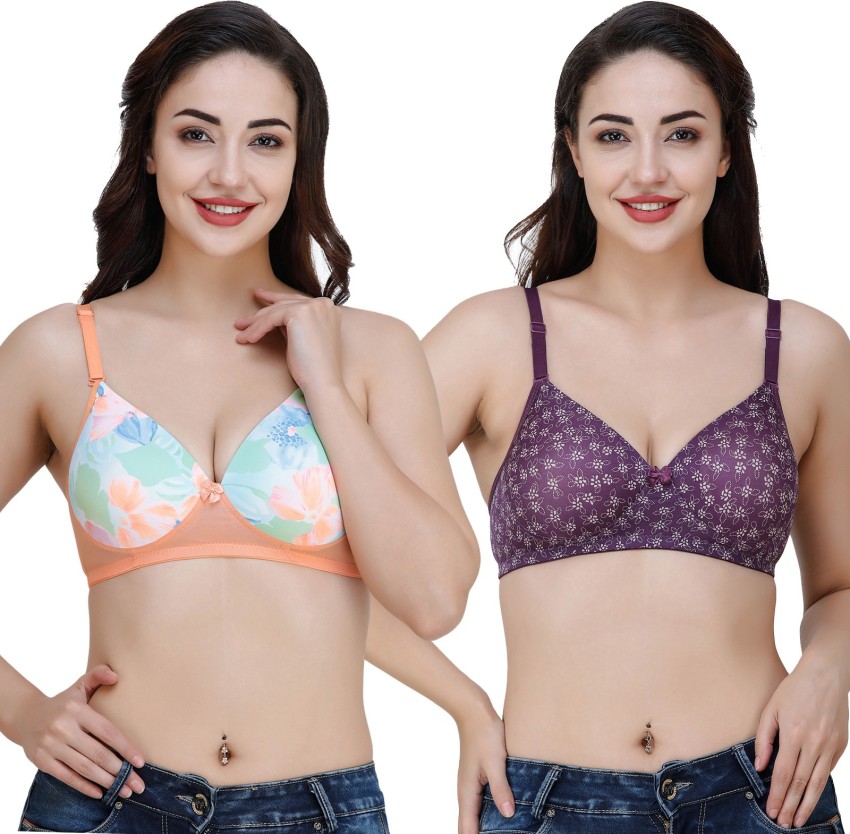 Buy online Purple Heavily Padded Push Up Bra from lingerie for Women by  Prettycat for ₹400 at 56% off