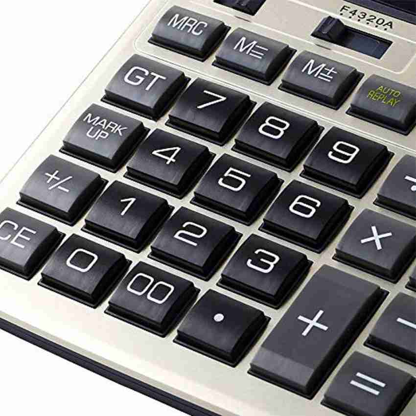 Casio big size calculator shop