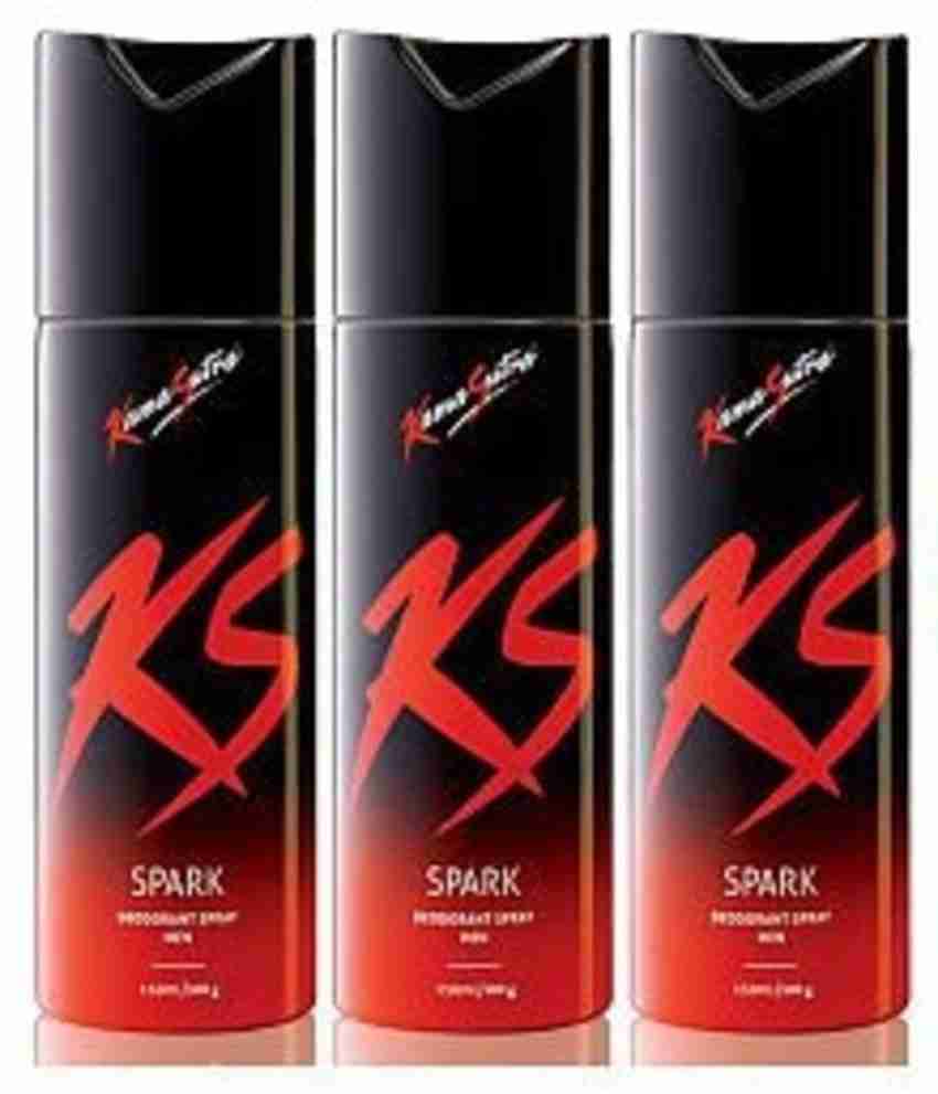 KS Spark Deo Pack of 3 Deodorant Spray For Men Price in India