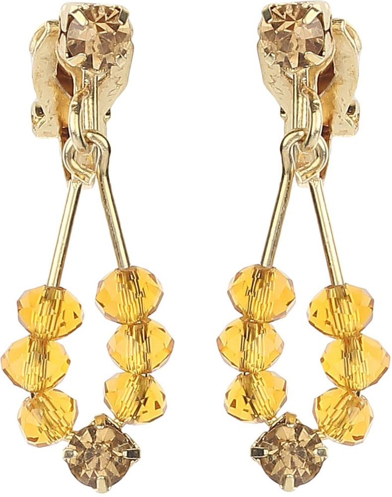 Buy Vembley Korean Golden Tassel Ear Cuff No Piercing Earrings for Women  And Girls 2 Pcs/Set at Amazon.in
