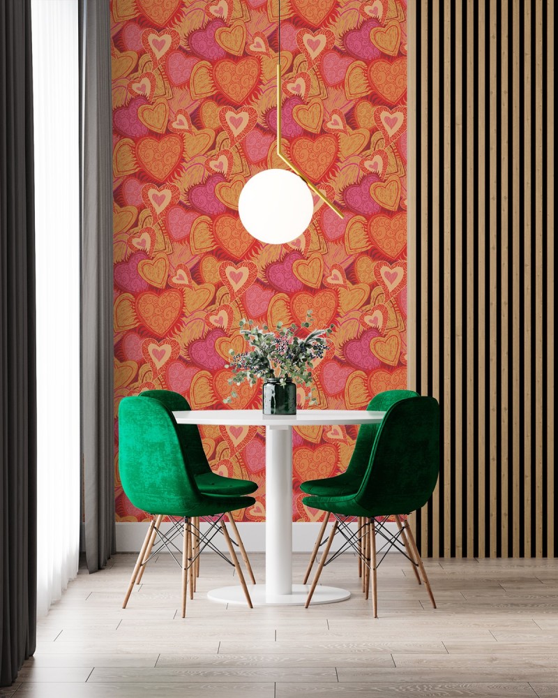 Orange Illustration Cherry Blossom Phone Wallpaper Template and Ideas for  Design  Fotor